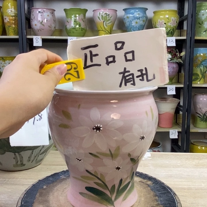 景德镇高温陶瓷花盆