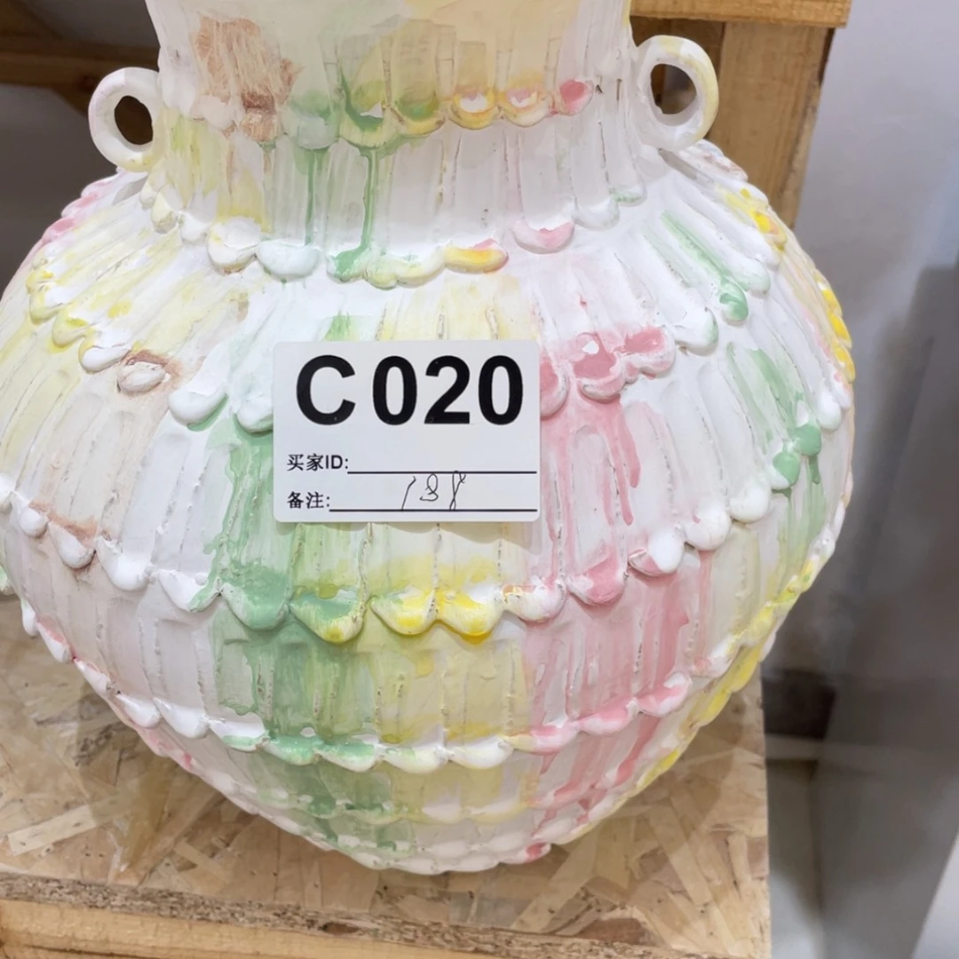 白泥花瓶景德镇陶瓷艺术博物