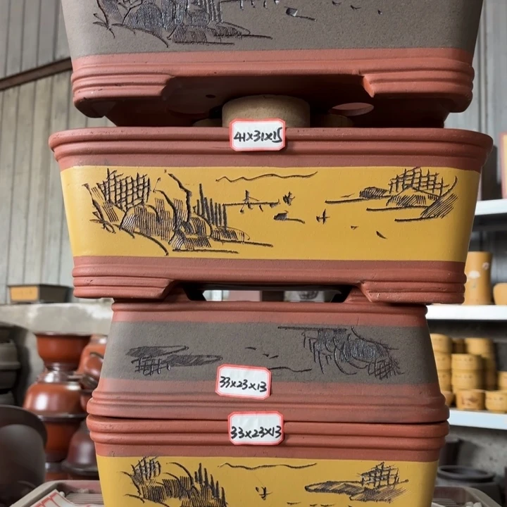 花盆紫砂128-4。