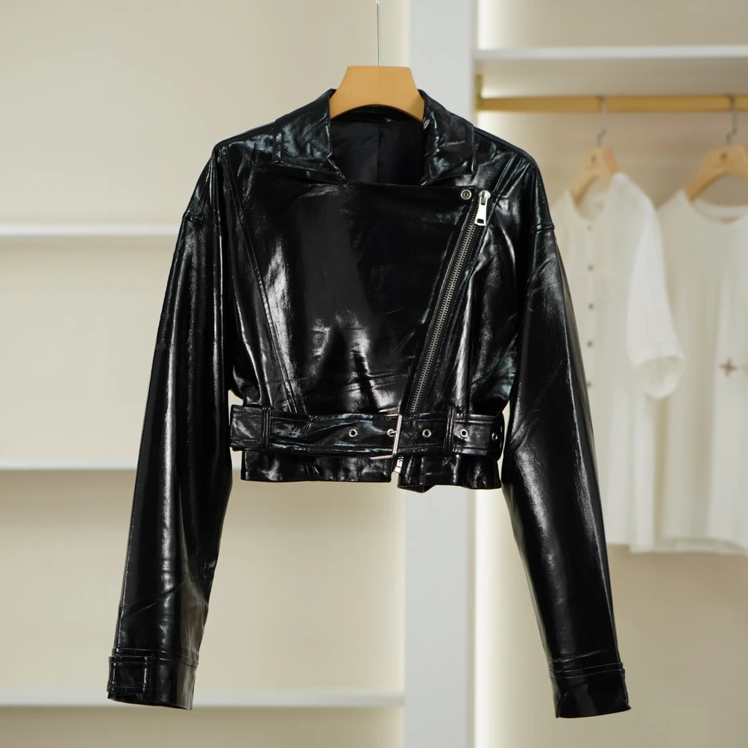 麦迪尚品【设计师Y】4042205 春秋时尚皮衣外套品牌撤柜 B3组