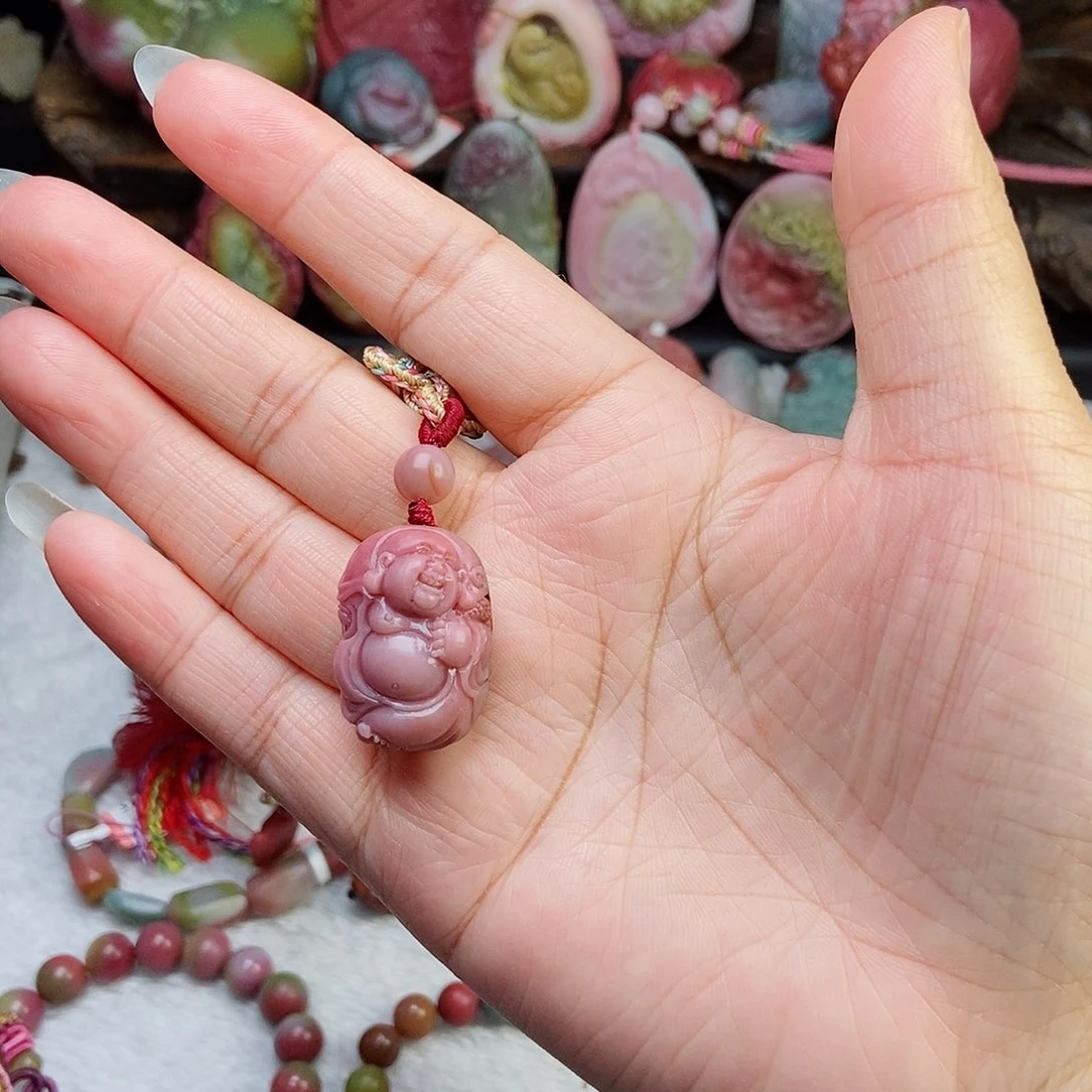 未镶嵌石英质玉（盐源）珠宝半成品