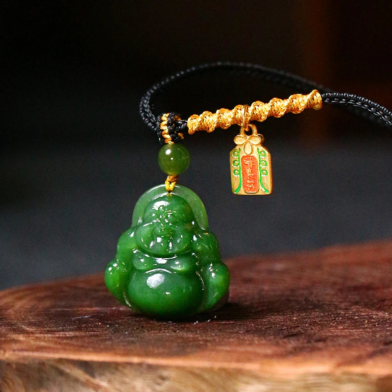 和田玉吊坠佛公【8806D】