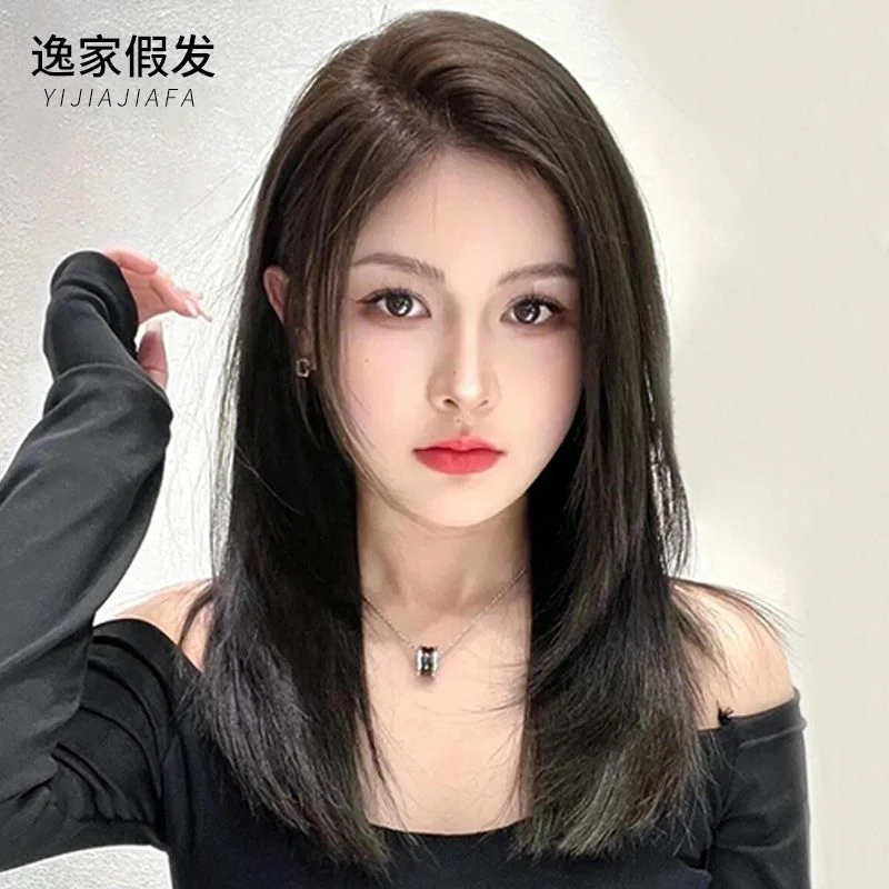 【锁骨短发】逸家假发女士全真发波波头自然逼真无痕减龄高质量假发