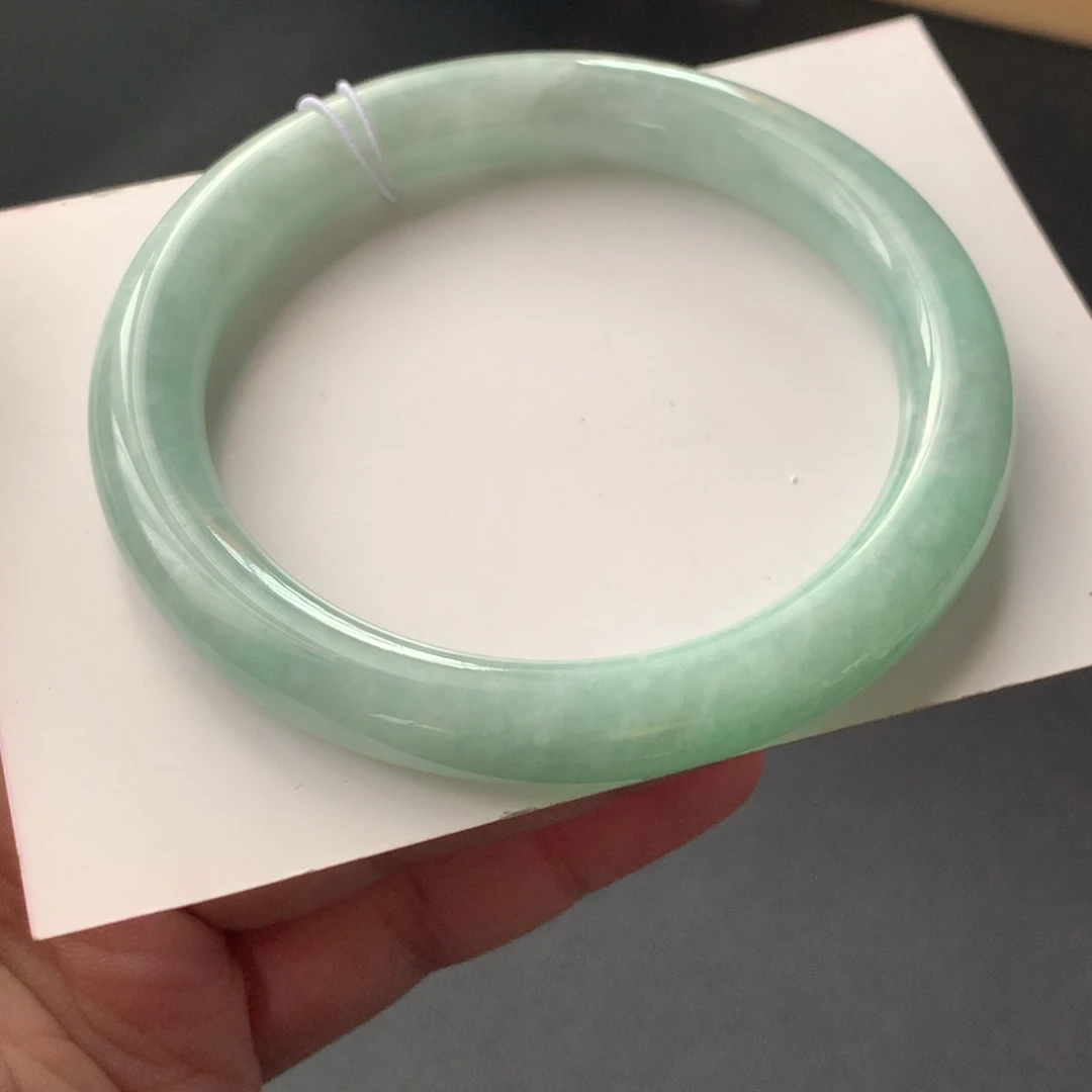 翡翠未镶嵌手镯25号54.9-8.9-8:9