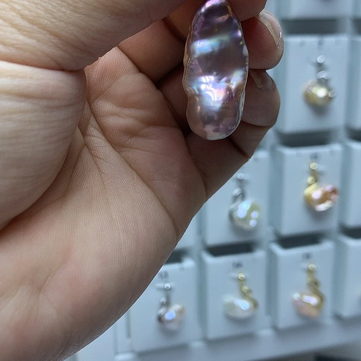 未镶嵌巴洛克淡水珍珠