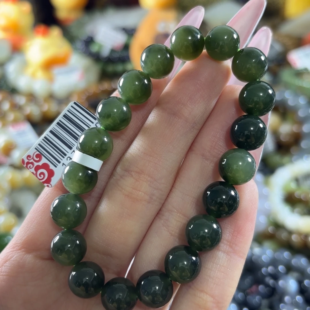 和田玉未镶嵌手链79