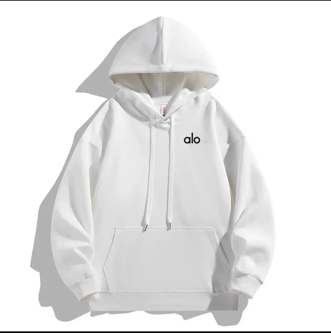 【三折专区】秋冬加绒潮牌秋冬季新款男士休闲卫衣宽松印花连帽长袖