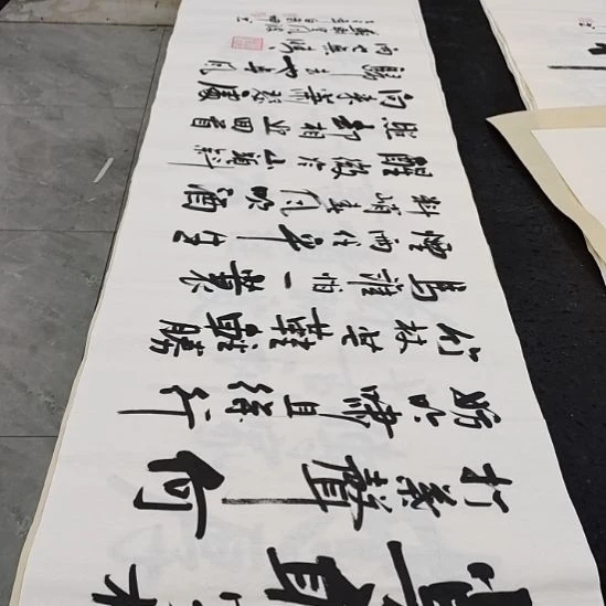 翰墨白武坤老师作品一副