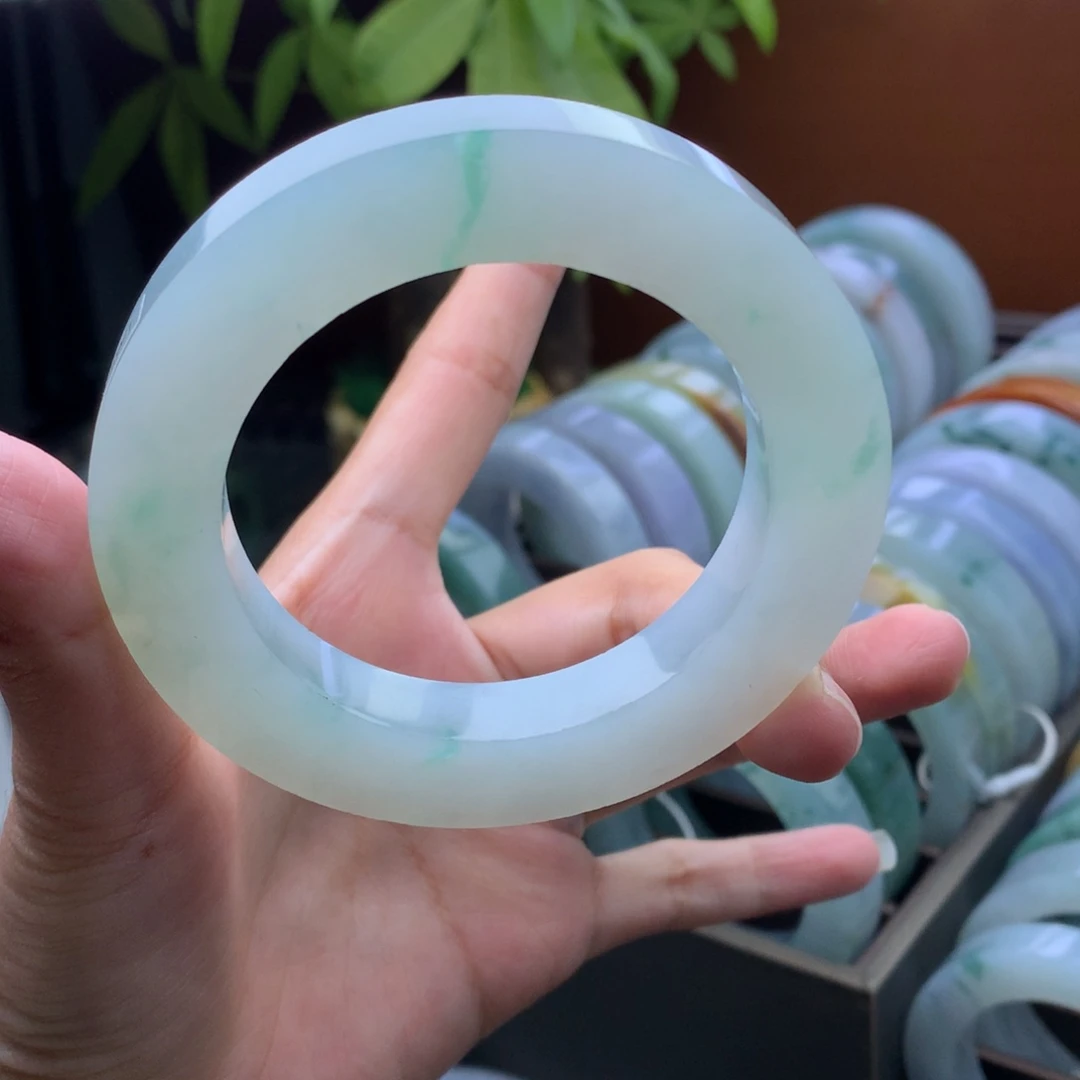 未镶嵌定制手镯定制翡翠定制56-63