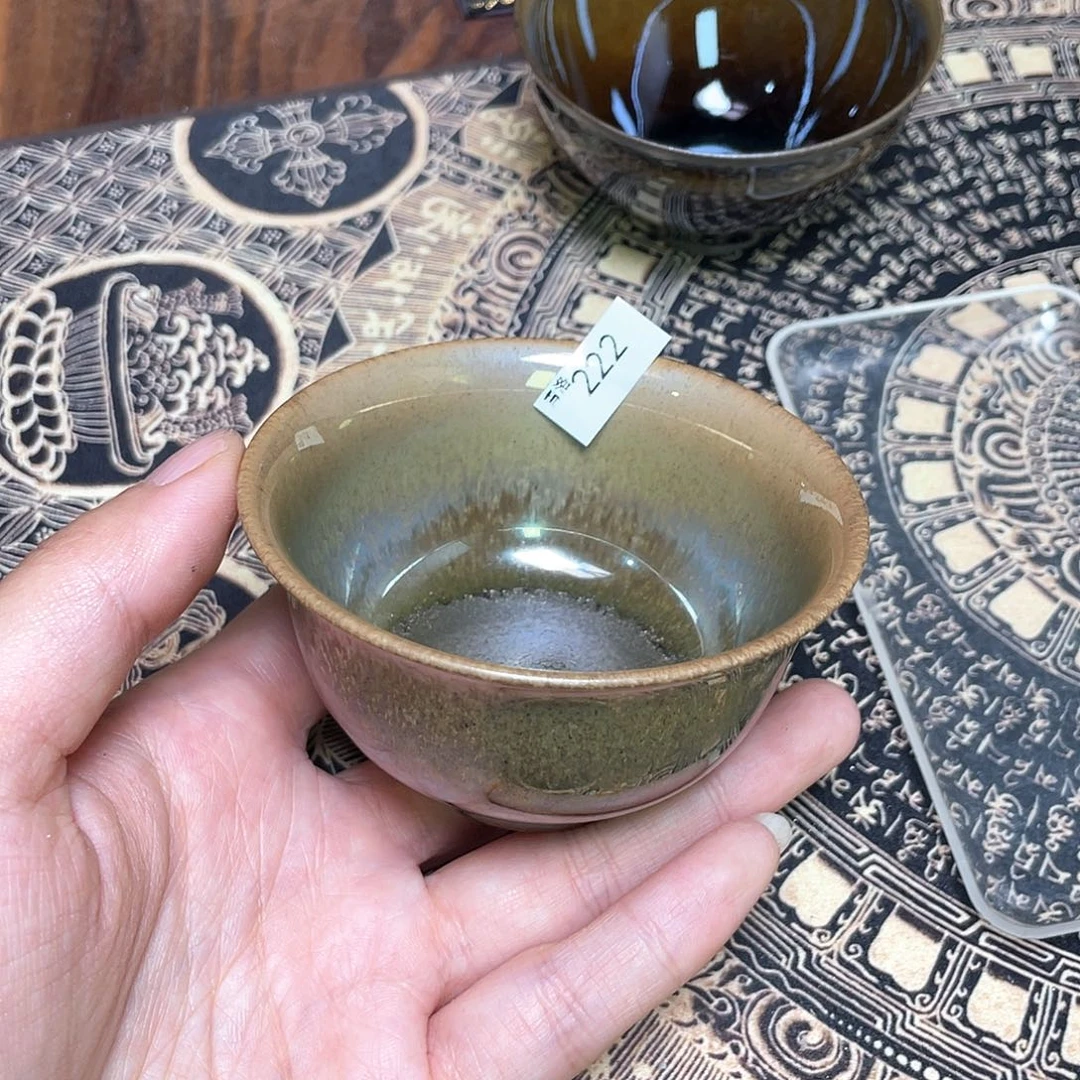 茶盏222 柴烧薄胎主人杯