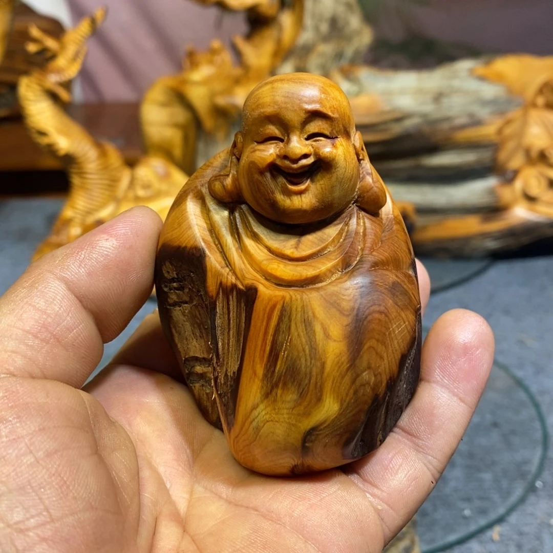 柏木（崖柏）木雕工艺品摆件家居装饰手把件