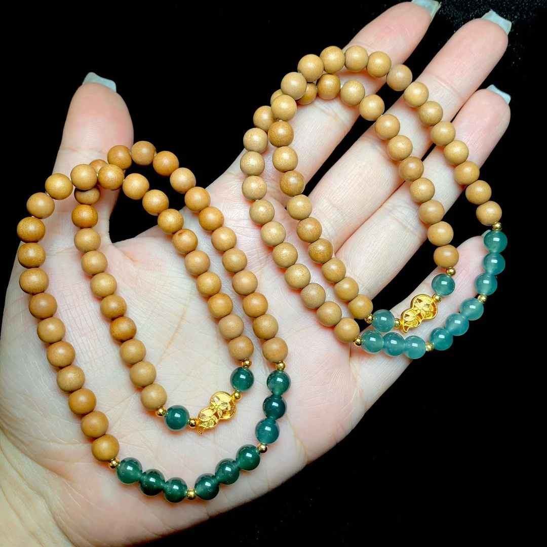 【云上叙】V0639-M-老山檀DIY多圈手串-多样性发一件-5.5mm（甄选）