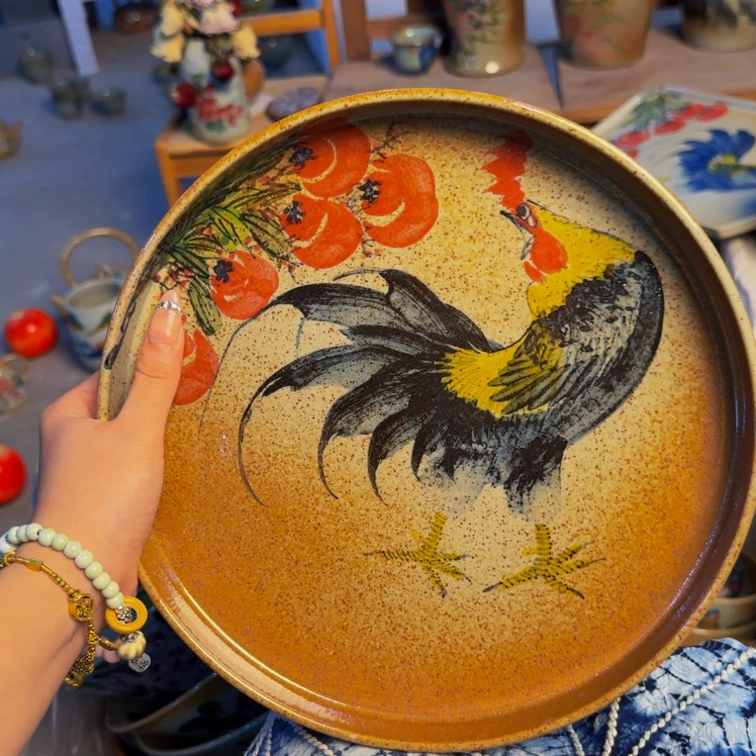 瓷片景德镇陶瓷手工手绘