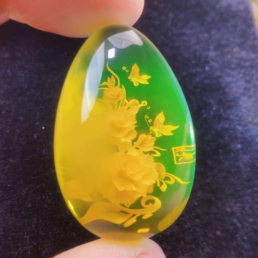 【闪购商品】未镶嵌吊坠(不含链)金珀