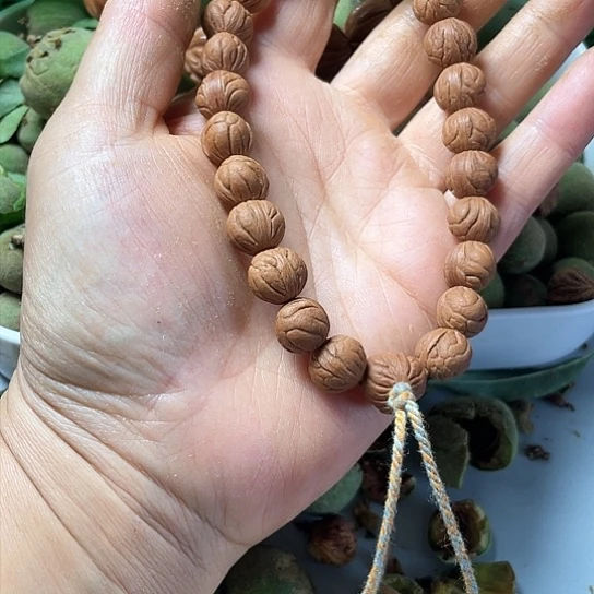 桃核吊坠南**境秦岭龙纹小龙纹11尺寸20颗手串微修