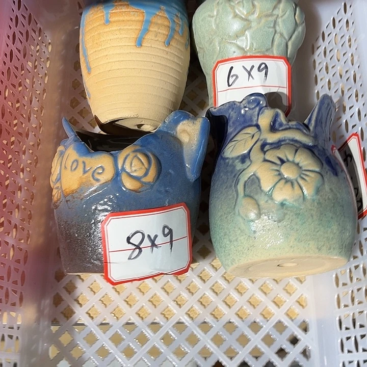 瑕疵粗陶花盆瑕疵