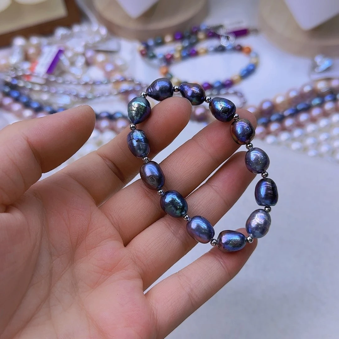 未镶嵌项链定制672淡水珍珠兰