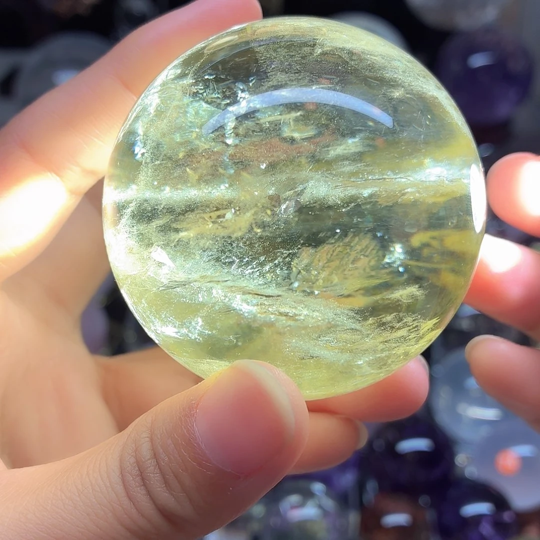 珠宝半成品未镶嵌水晶黄水晶61