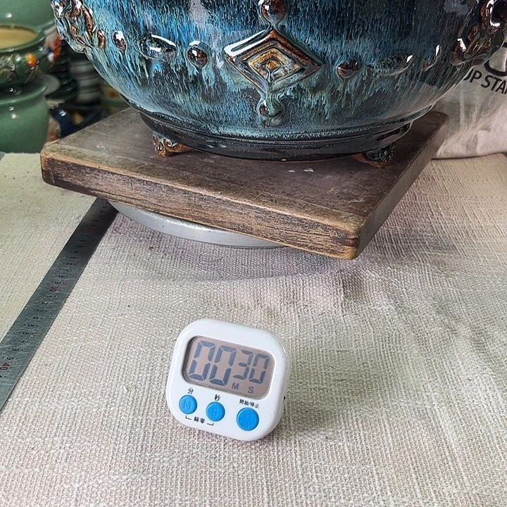 风***止泳坤堂石湾花盆陶瓷