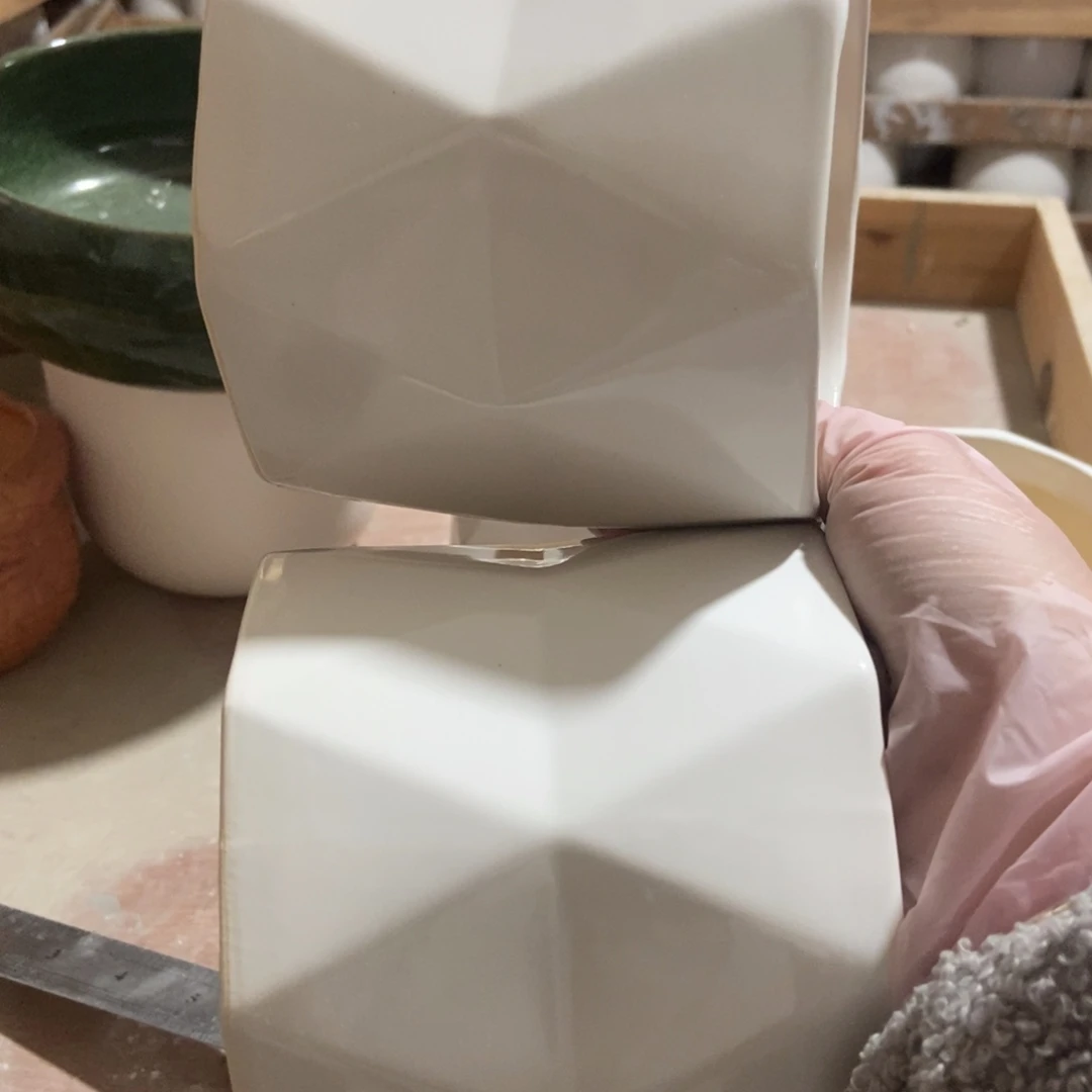 红陶高温陶瓷花盆