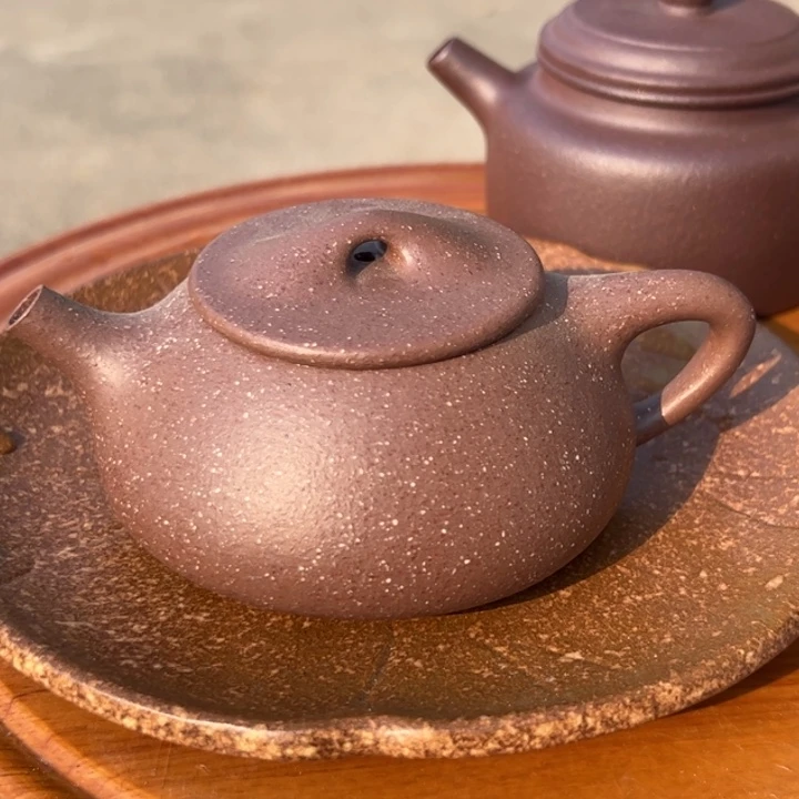 紫砂茶壶香灰石瓢200cc