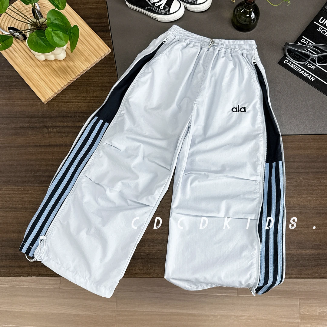 川度2511夏季儿童夏季运动裤薄款散兵裤两用脚口长裤夏装拉链裤子