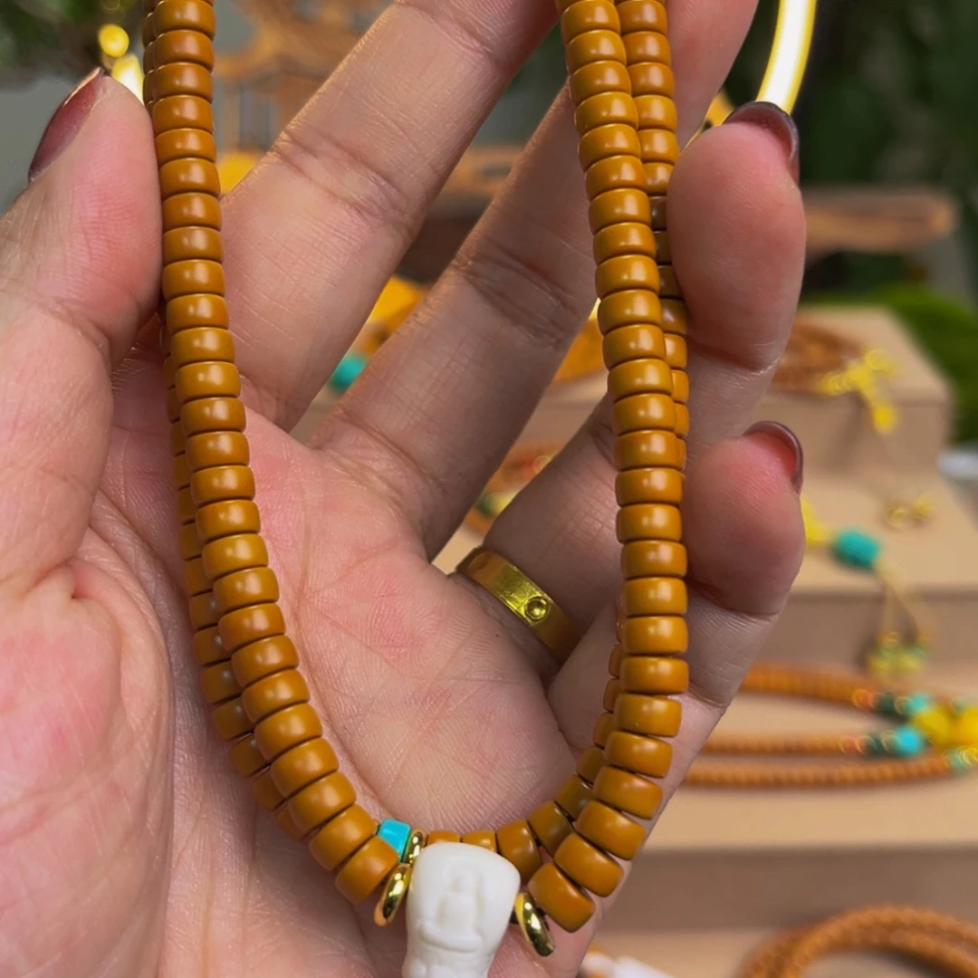 手串/手链橄榄核@@满配脖挂17