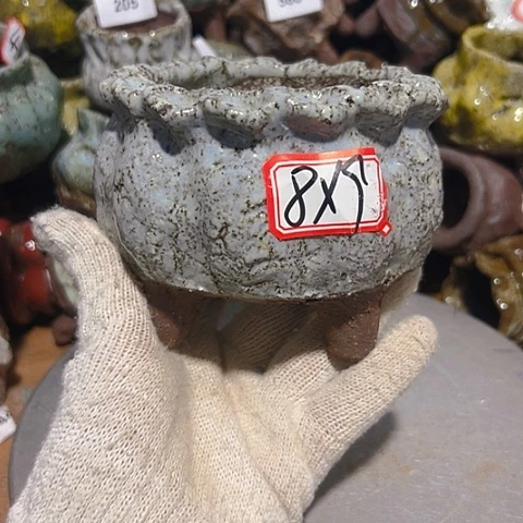 粗陶花盆制作就这样了，现在