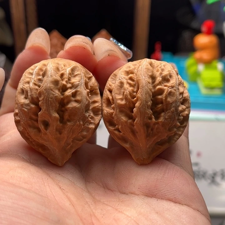 文玩核桃把件关东木子家楸大胖112