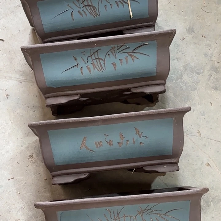 紫砂花盆           100-4