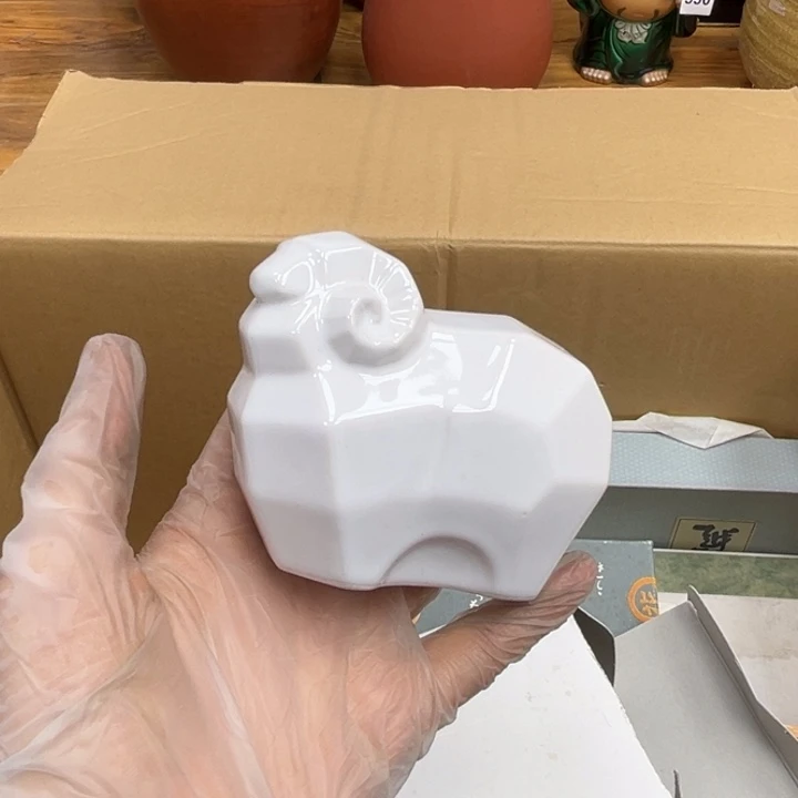 呀工艺品摆件瓷器摆件正能量