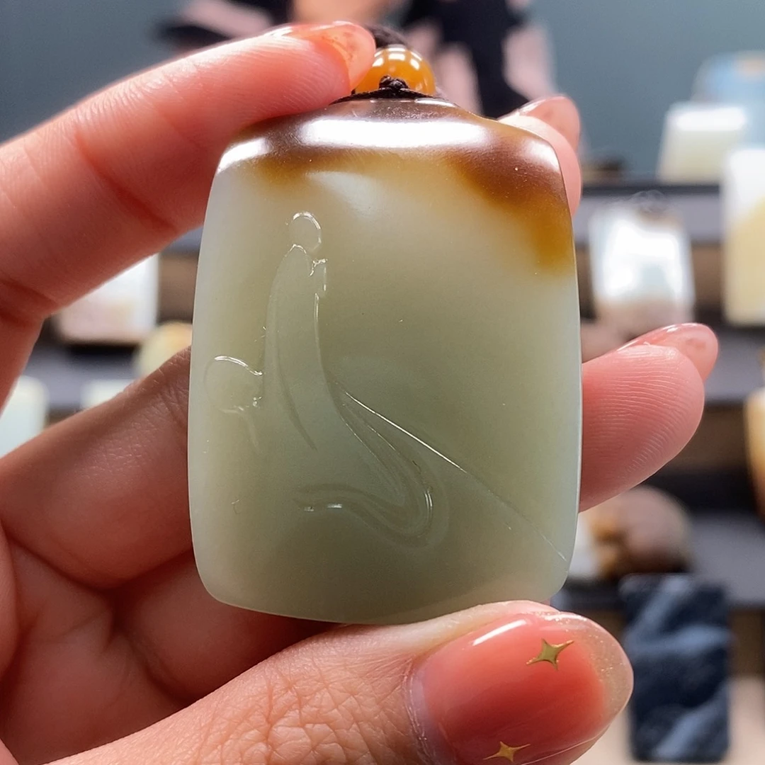 未镶嵌和田玉挂件