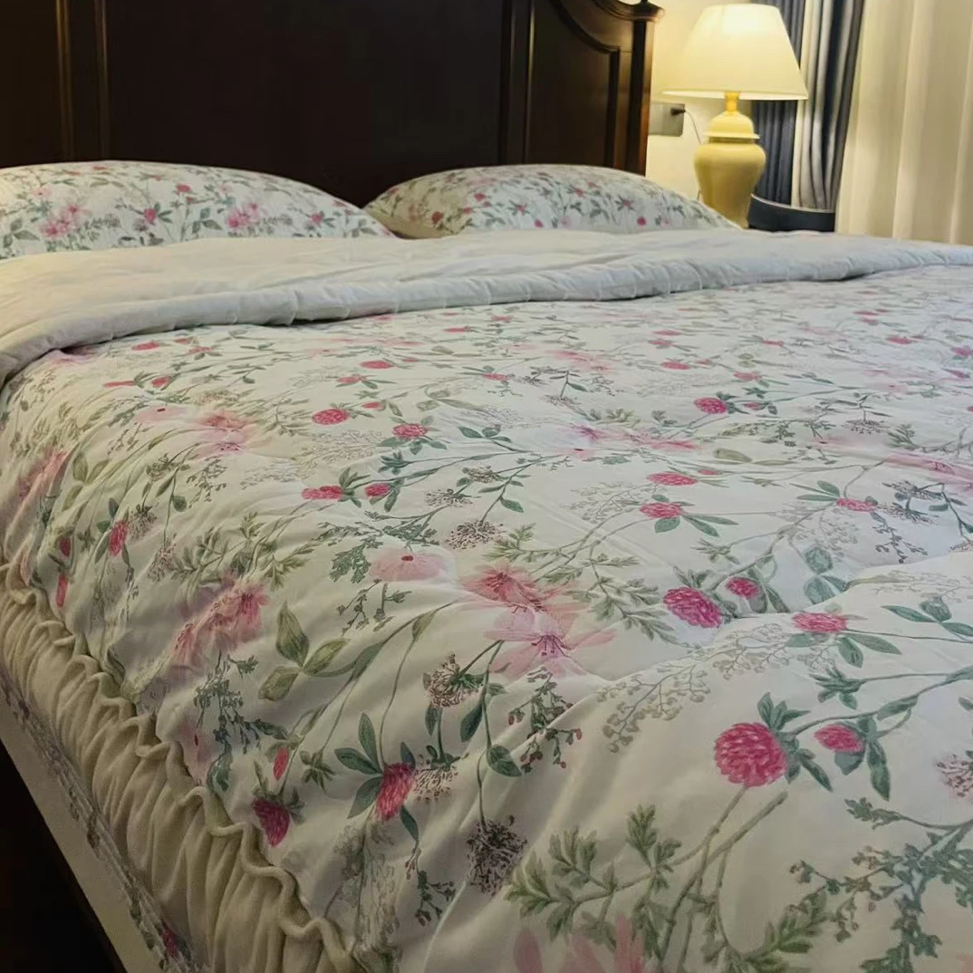 花海一体春秋被四件套（可机洗）