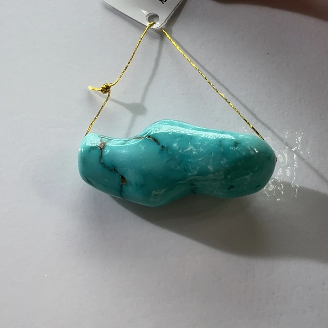 绿松石未镶嵌挂件