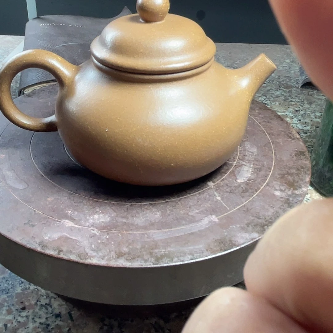 茶壶紫砂微瑕沉香段刘子新容天