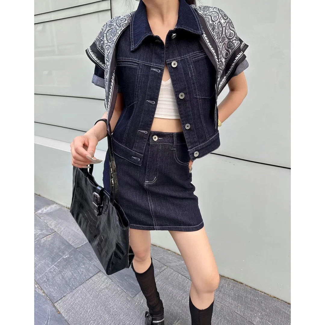 【JIANYOU简柚】牛仔套装25178