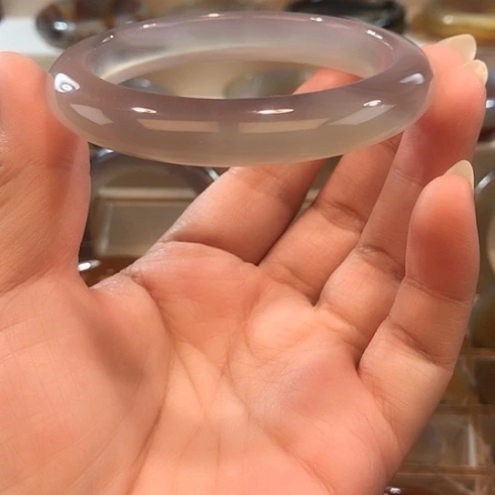 玛瑙/玉髓未镶嵌手镯15号