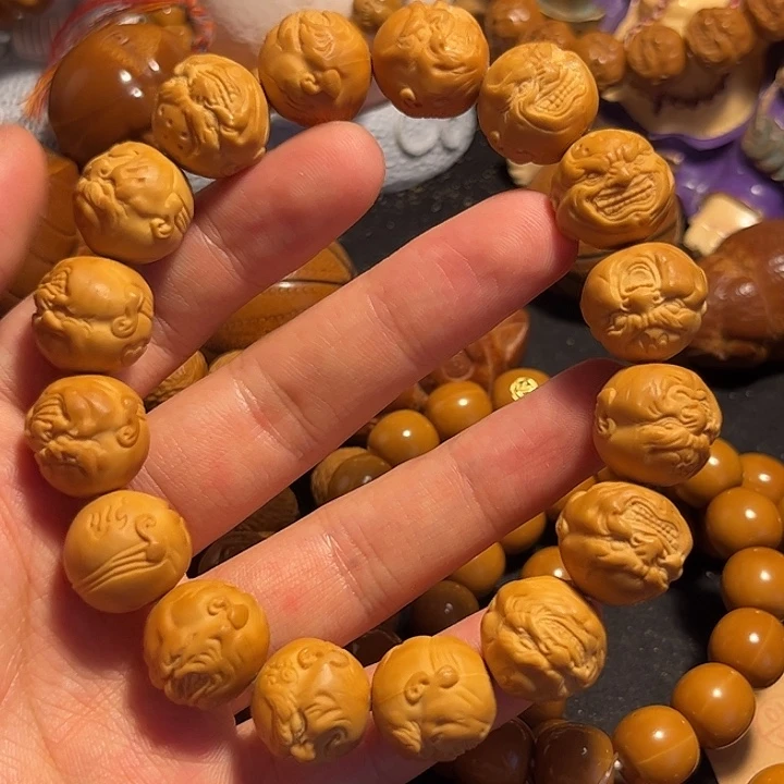 橄榄核手串/手链猴头火焰恶僧