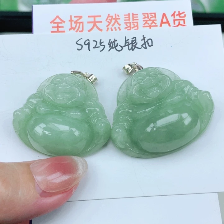 翡翠银S925镶嵌颈饰多样性发其1