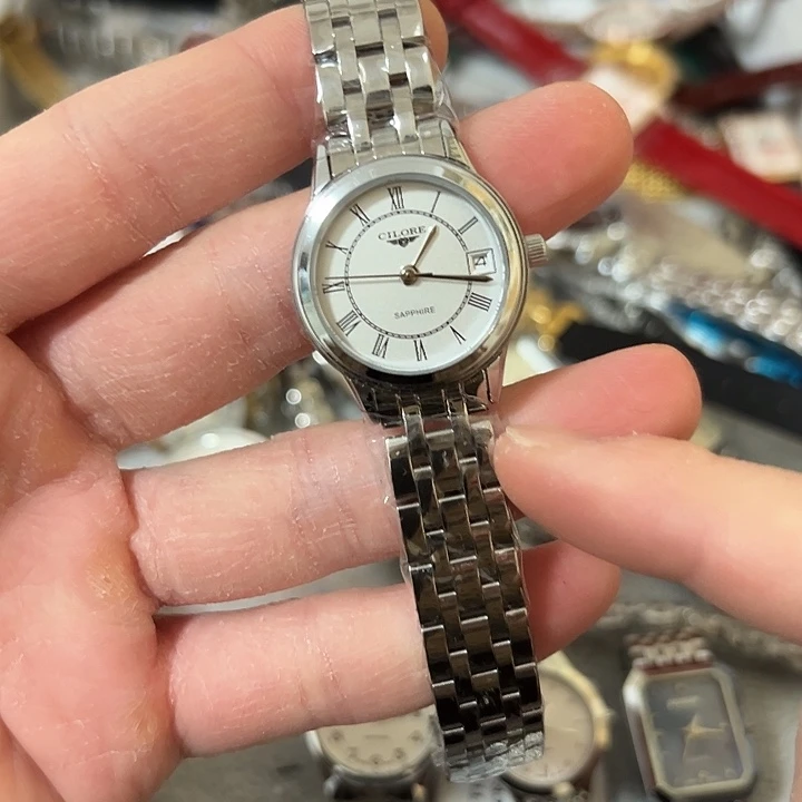 柠***堂钢牛皮（革）钢石英机芯