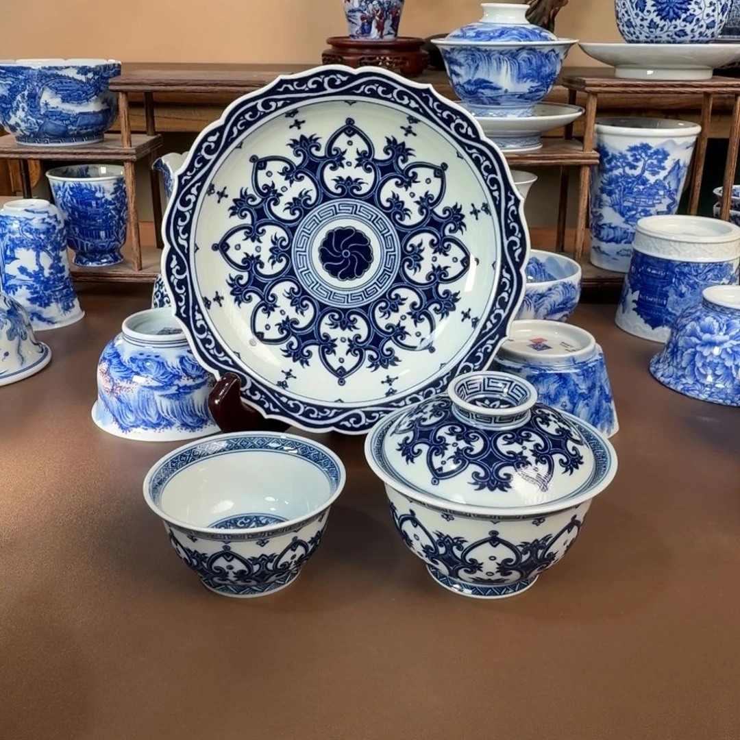 景德镇陶瓷手工手绘