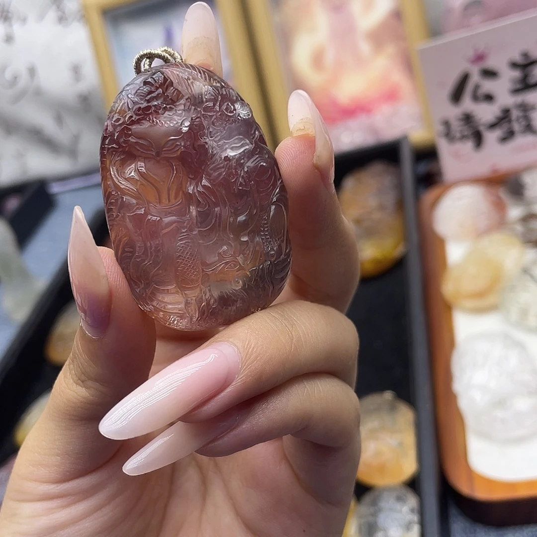颈饰未镶嵌水晶天然