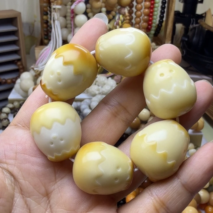 手串菩提根/象牙果卡25+牙果蛋仔手捻