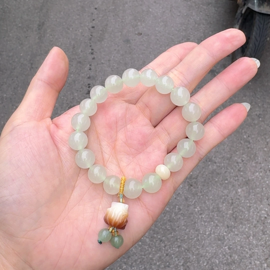 石英质玉未镶嵌手链
