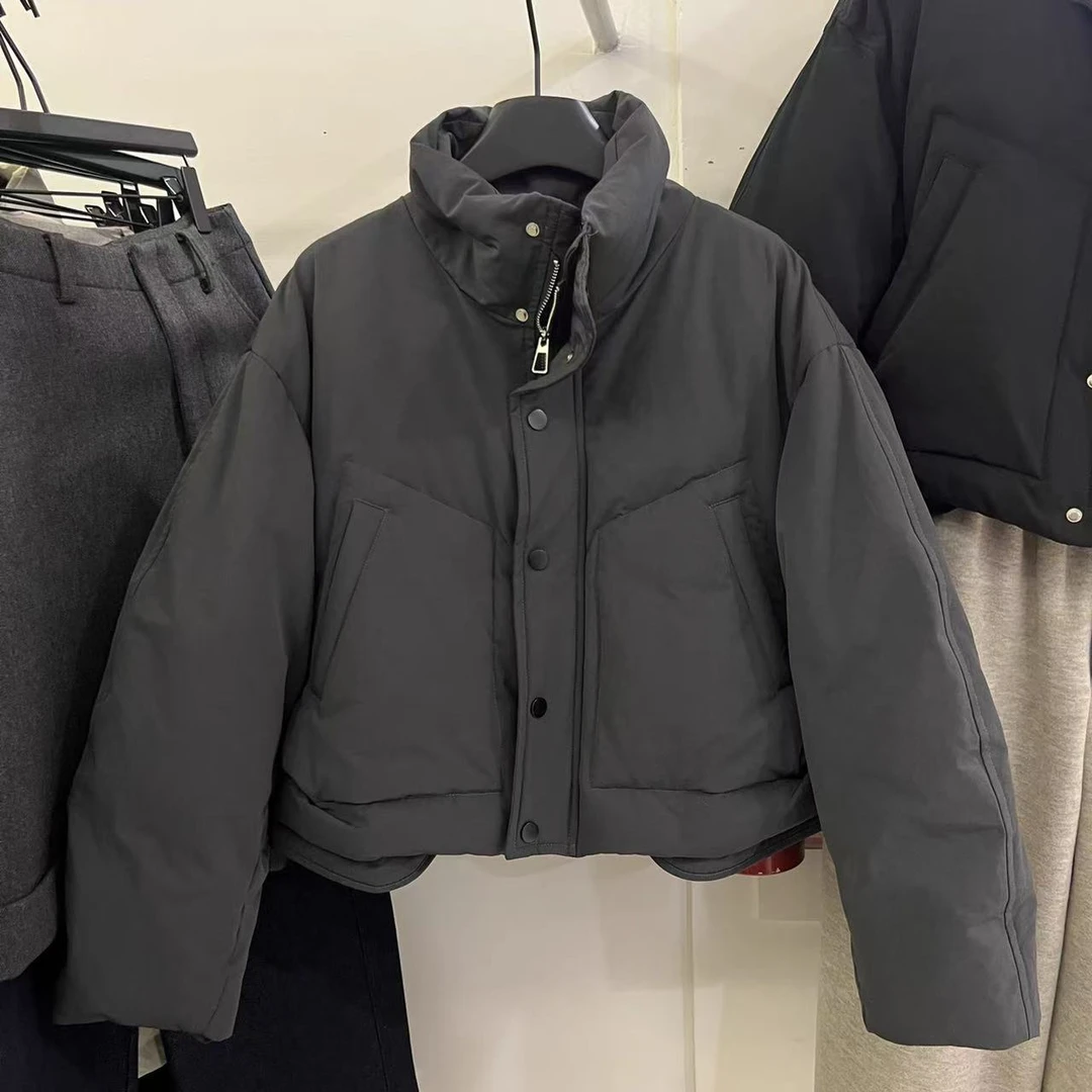 【盼盼家精品女装】韩版立领小面包