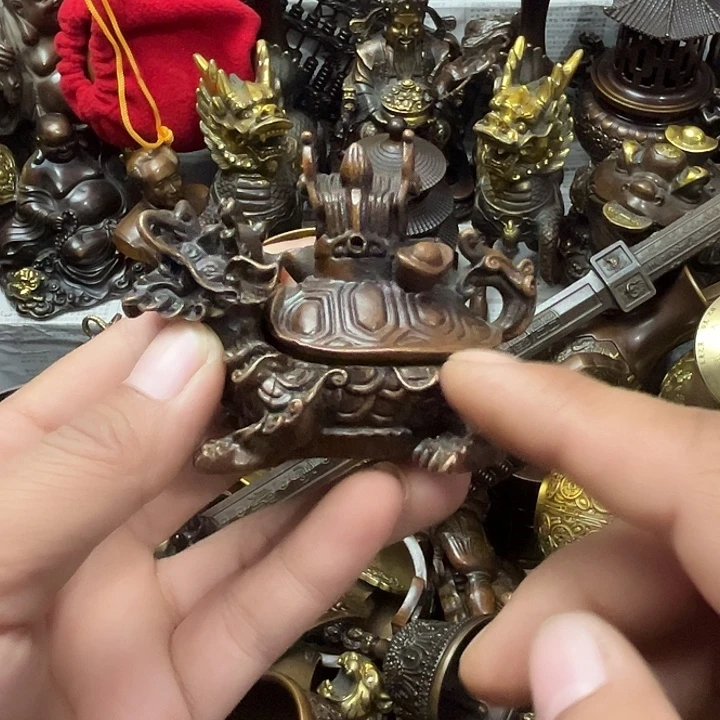 顺顺利利，铜器摆件