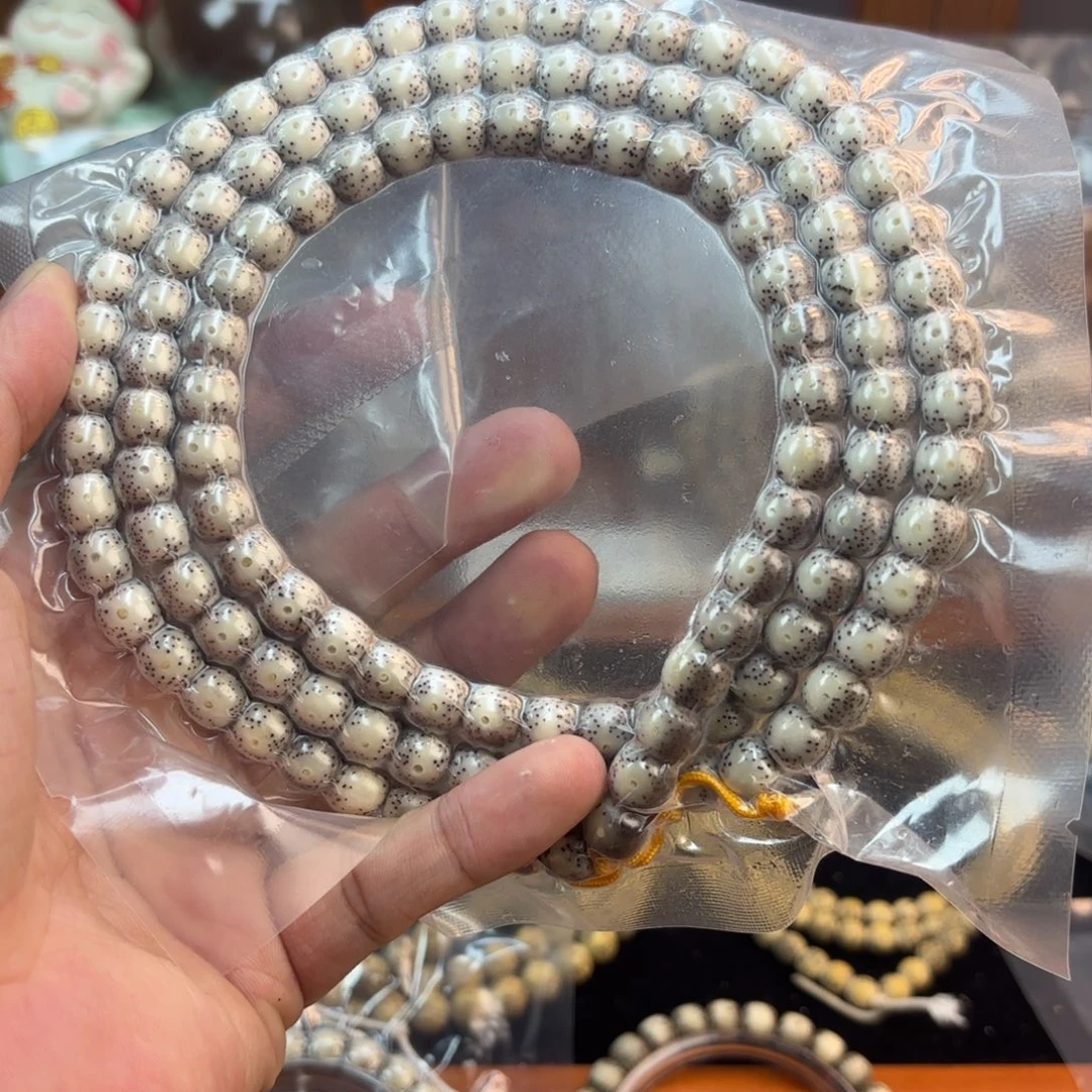 星月菩提手串9✖️8粉糯