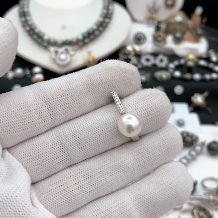 海水珍珠裸珠未镶嵌美***美