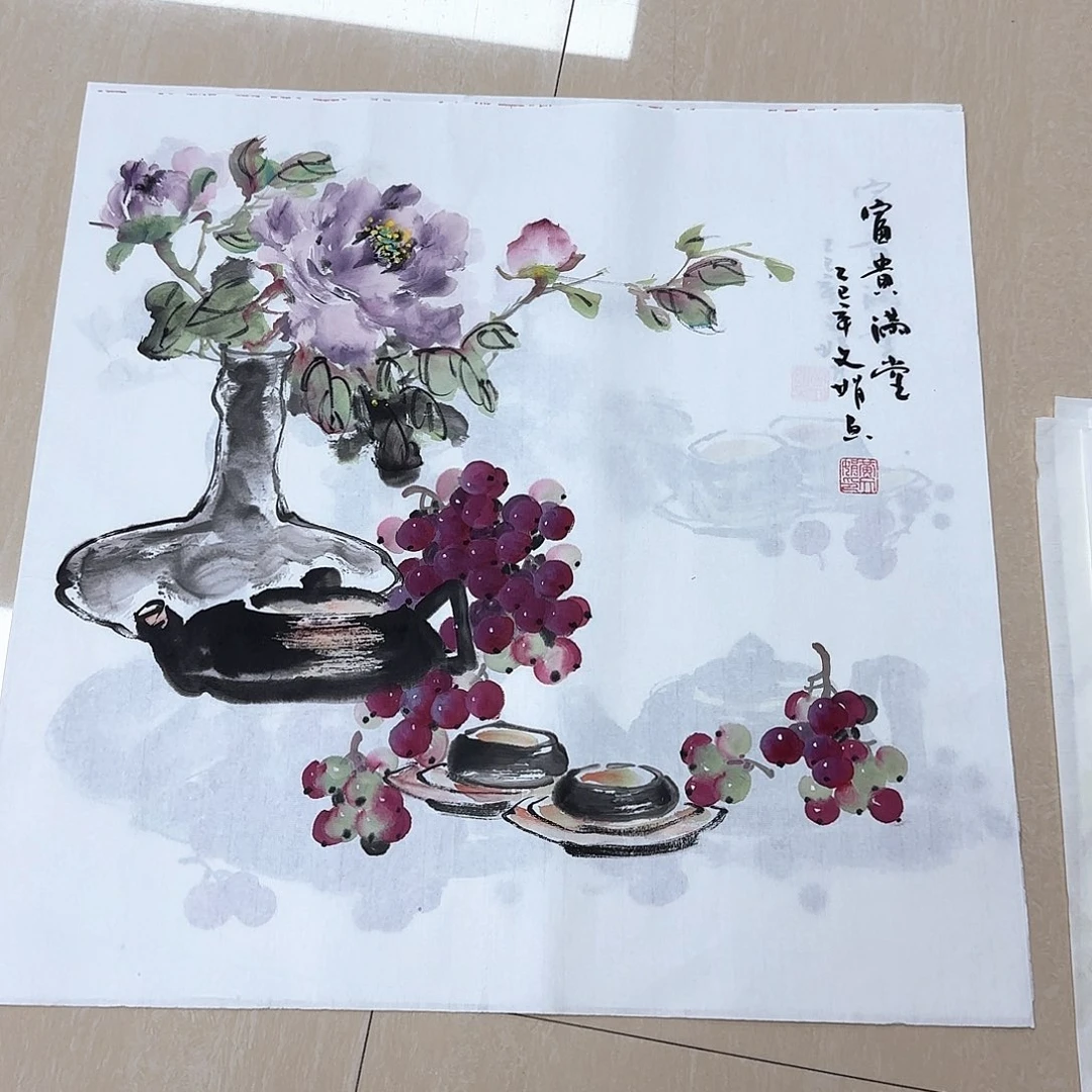 国画国画作品集一个