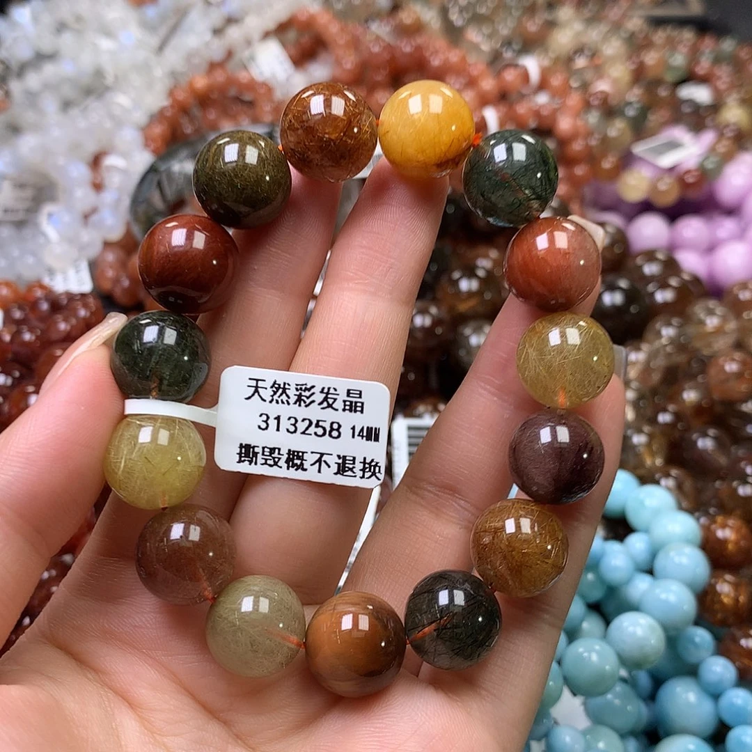 水晶手链未镶嵌，